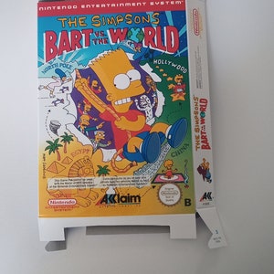 The Simpsons Bartman Meets Radioactive Man | NTSC | Nintendo