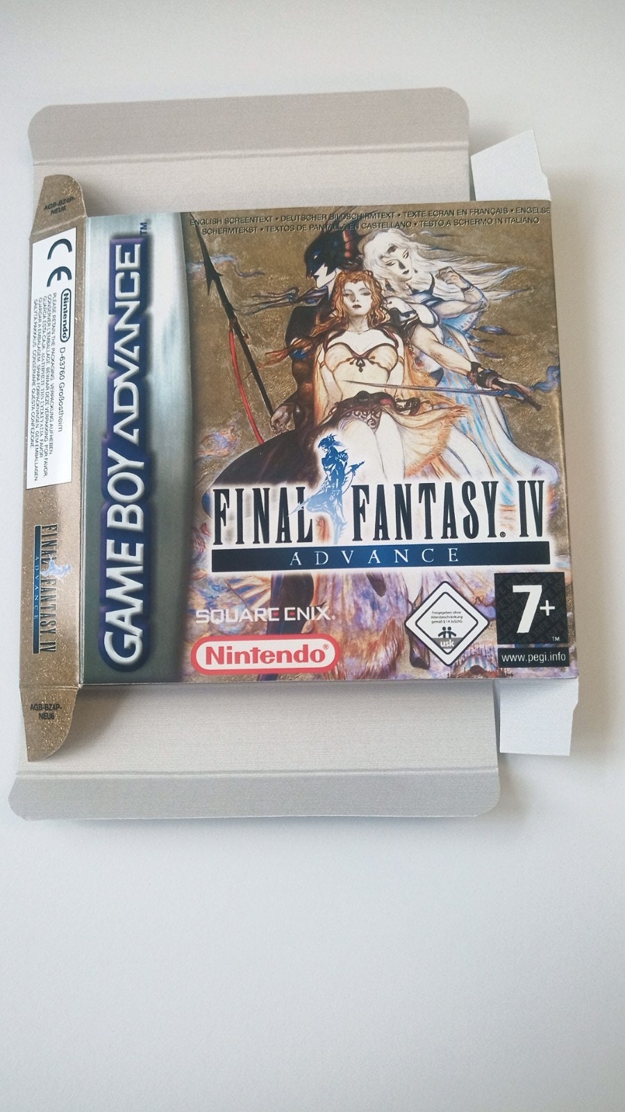 Game Boy Advance Final Fantasy IV Advance Box