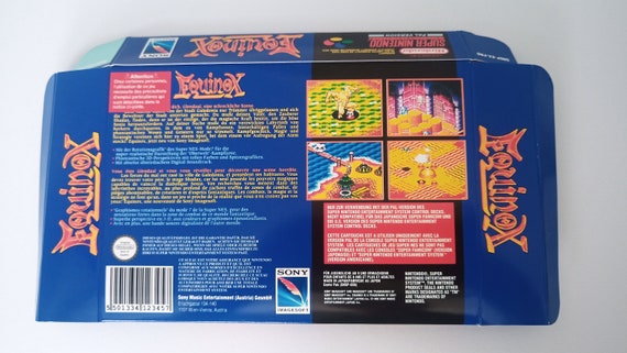 Super Nintendo Equinox Box - Etsy