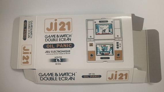 Game & Watch Oil Panic Box - Etsy