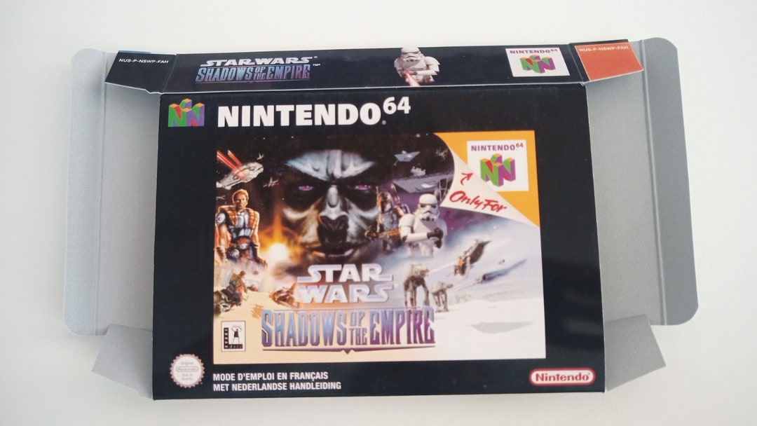 Nintendo 64 Star Wars Shadows of the Empire Box - Etsy