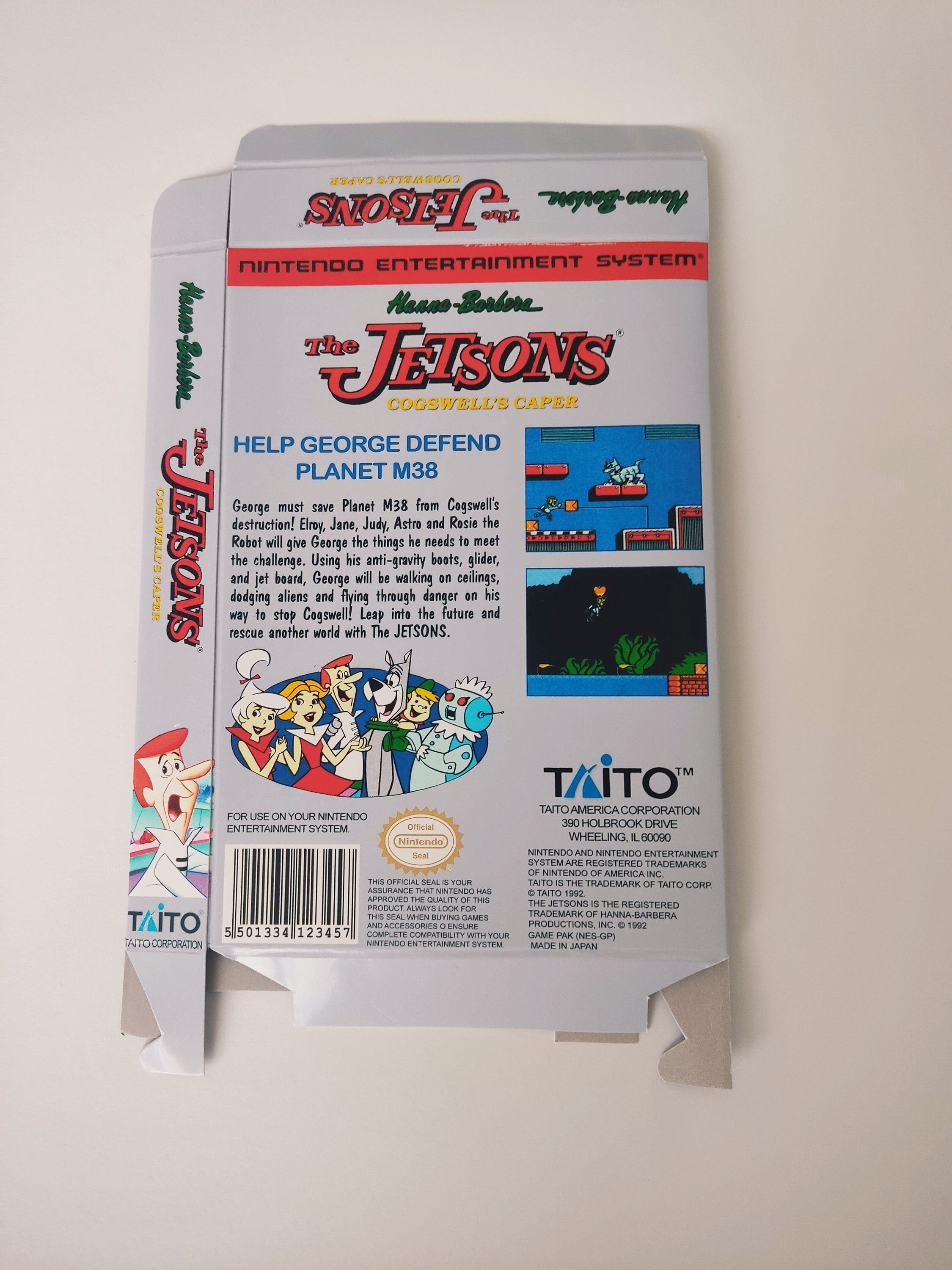 任天堂 NES 宇宙家族ジェットソン ボックス - Etsy 日本