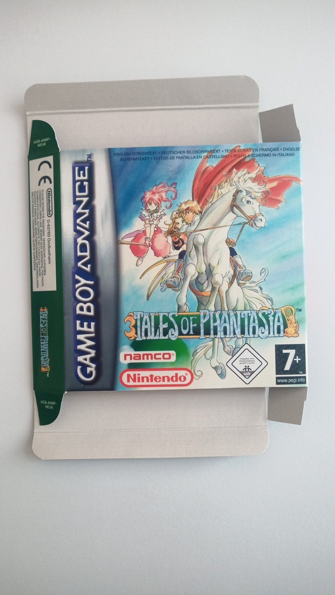 Jeu Game Boy Advance Tales Of Phantasia - Édition Française TOP Namco - Cartouche Seule