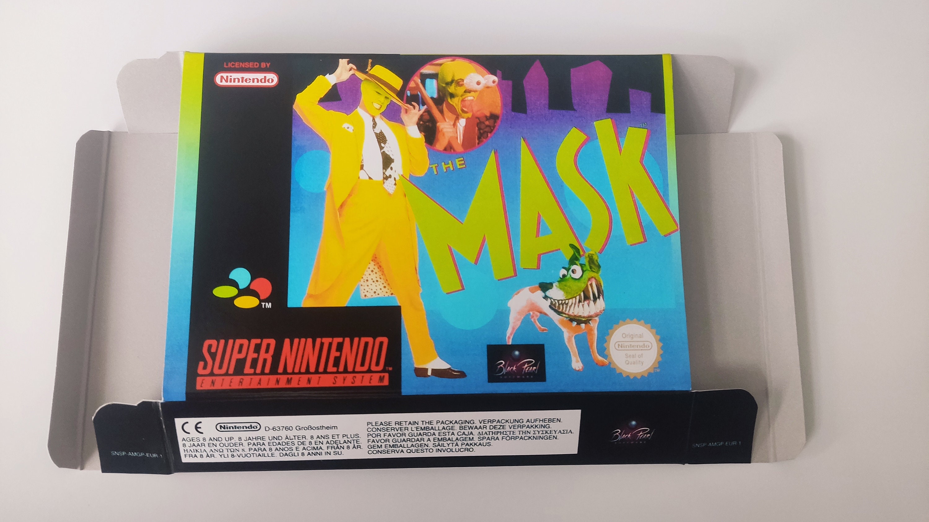 Super Nintendo the Mask Box - Etsy