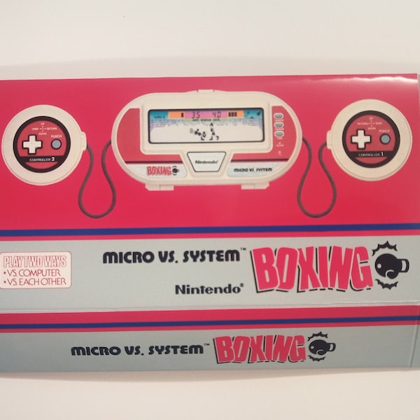 Nintendo Game and Watch Box Etsy