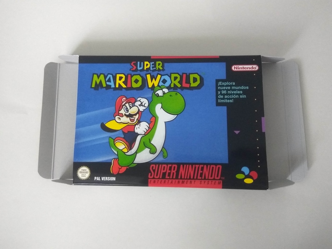 スーパーファミコン スーパーマリオワールド ボックス - Etsy 日本