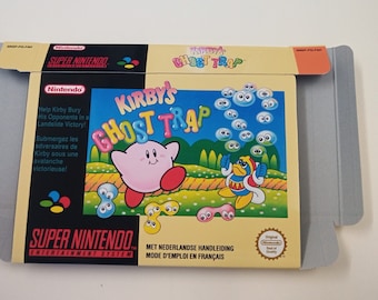 Super Nintendo Kirby's Ghost Trap box