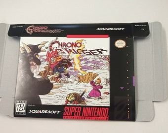Super Nintendo Chrono Trigger box