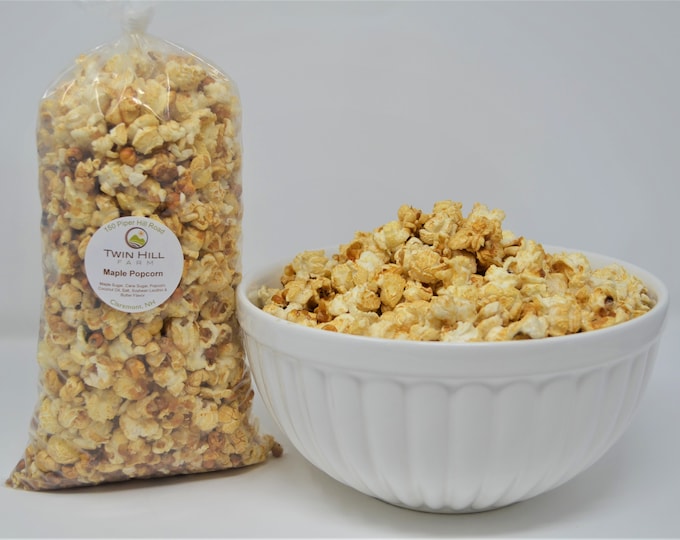 Maple Caramelized Popcorn: Sweet and Salty Snack