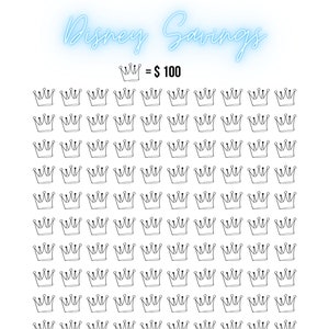 Mouse Vacation Savings Tracker