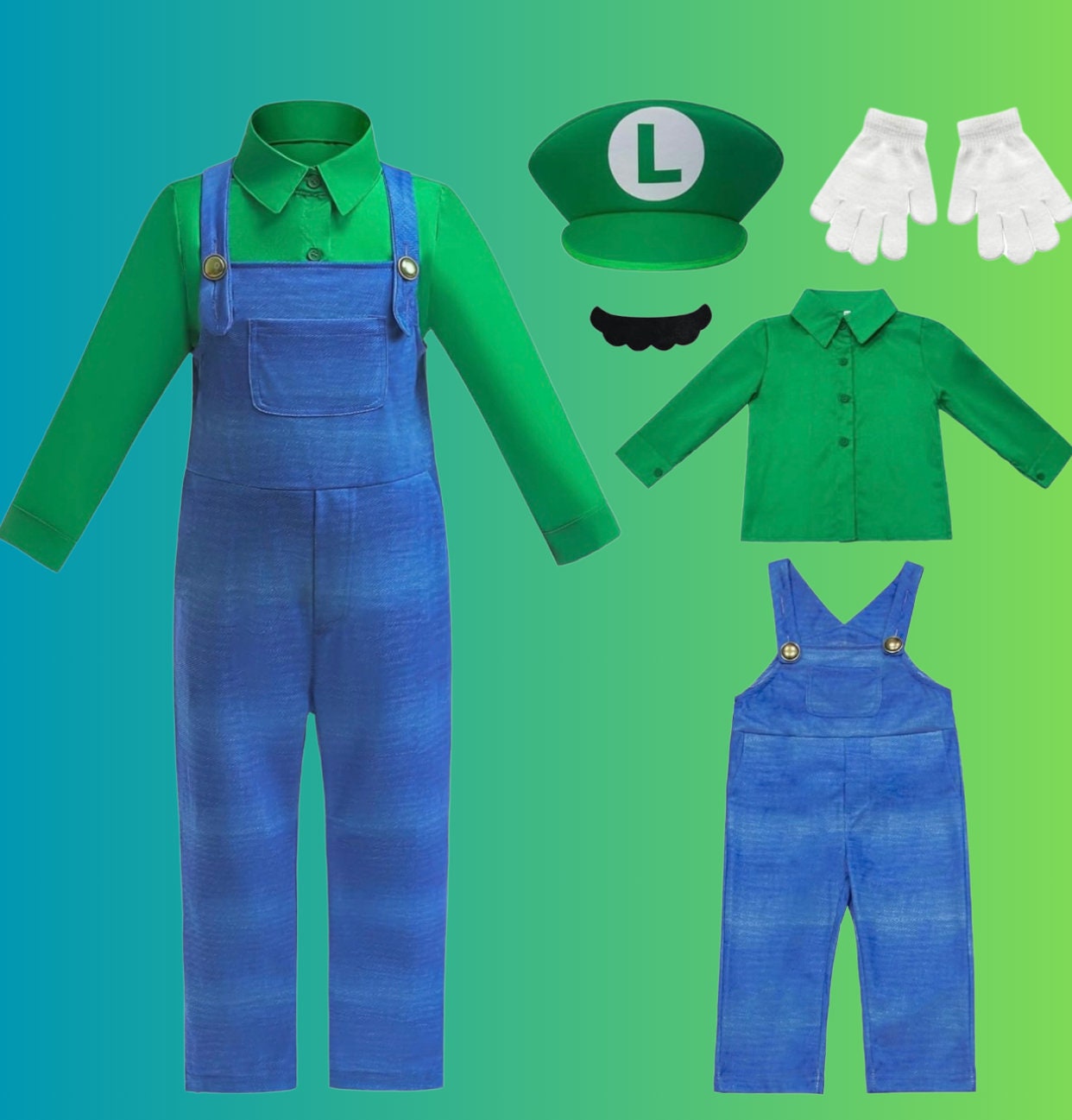 Mario Costume Accessories,mario e luigi,cappello luigi,cappello super mario  bambino,cappello Mario & Luigi,bros cappello e luigi cappellini,per  Adulti,Berretto da Baseball Anime per Carnevale Cosplay : : Moda