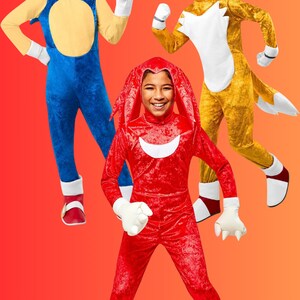 Sonic Tails Cosplay Halloween Costume for Kids - Etsy