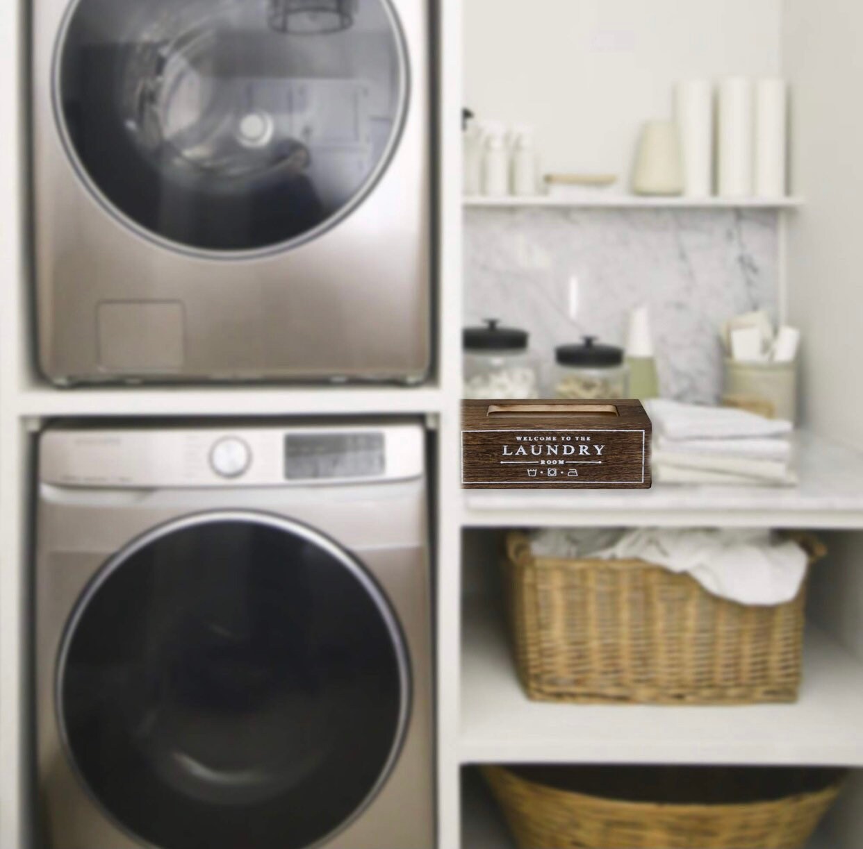 Dryer sheets farmhouse dryer sheets box cover fabric Etsy