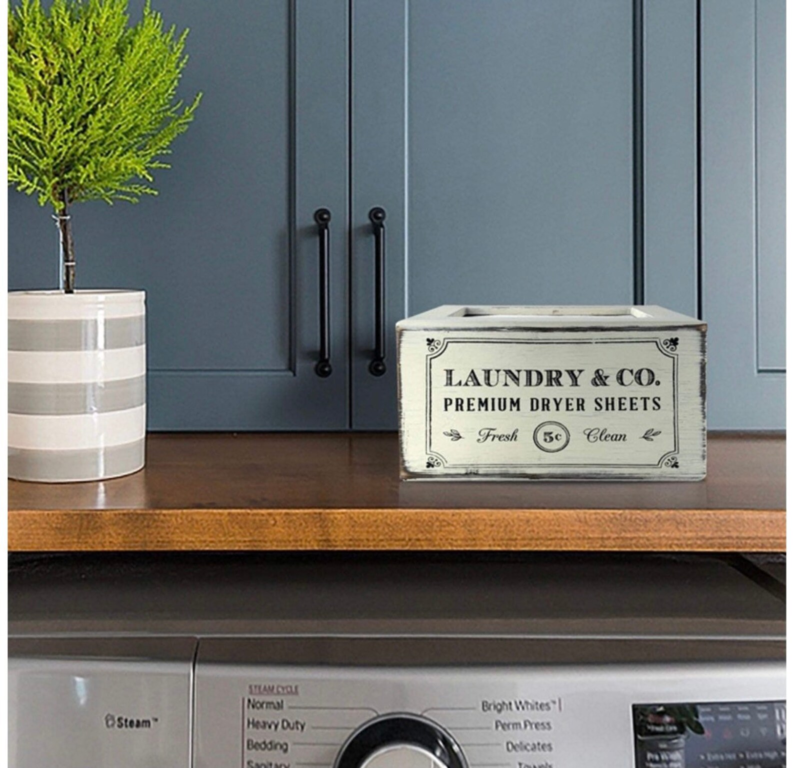 Dryer sheets farmhouse dryer sheets box cover fabric Etsy