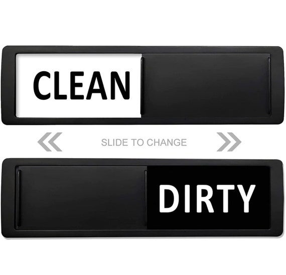 1 pc Dishwasher Magnet Clean Dirty Sign, Universal Double-Sided Clean Dirty  Magnet for Dishwasher or Refrigerator, Magnetic Dirty Clean Dishwasher  Magnet