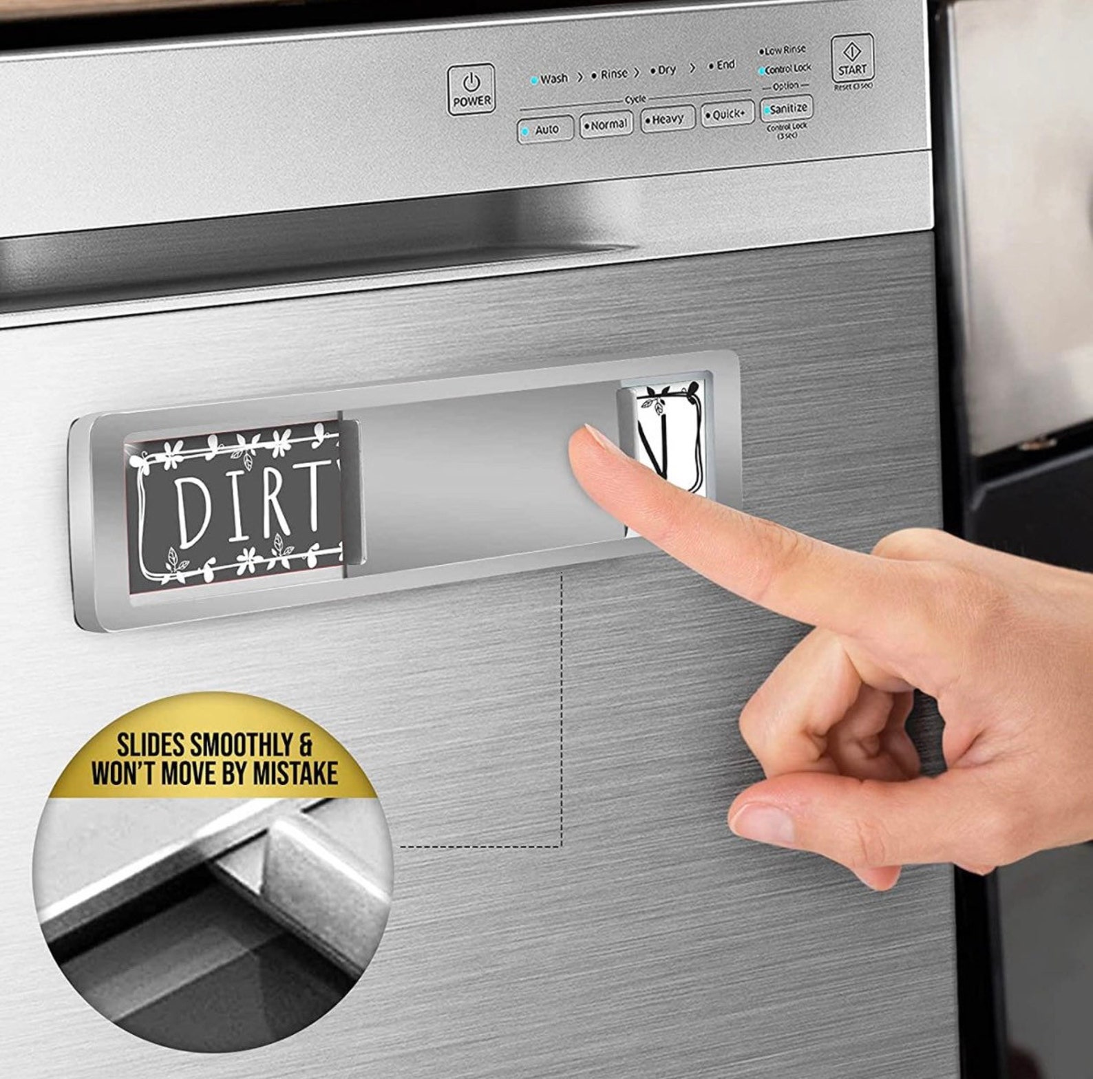 Dishwasher Sign / dishwasher clean or dirty sign / dishes done Etsy