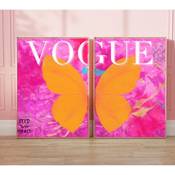 Vogue Wall Art Etsy