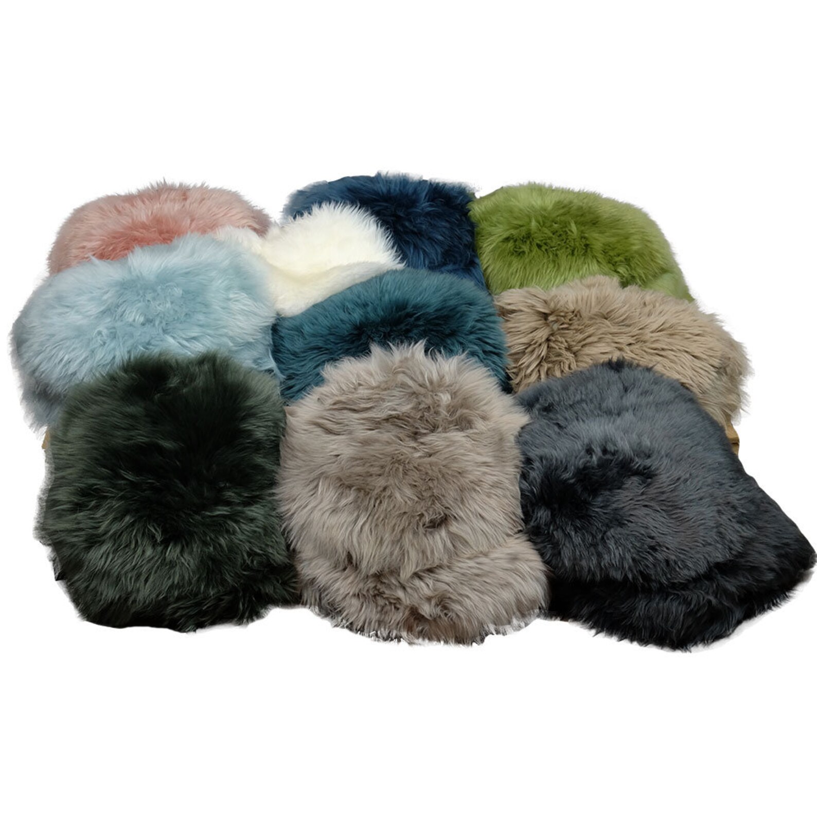 Sheepskin chair cushion petrol seat cushion sheepskin seat Etsy