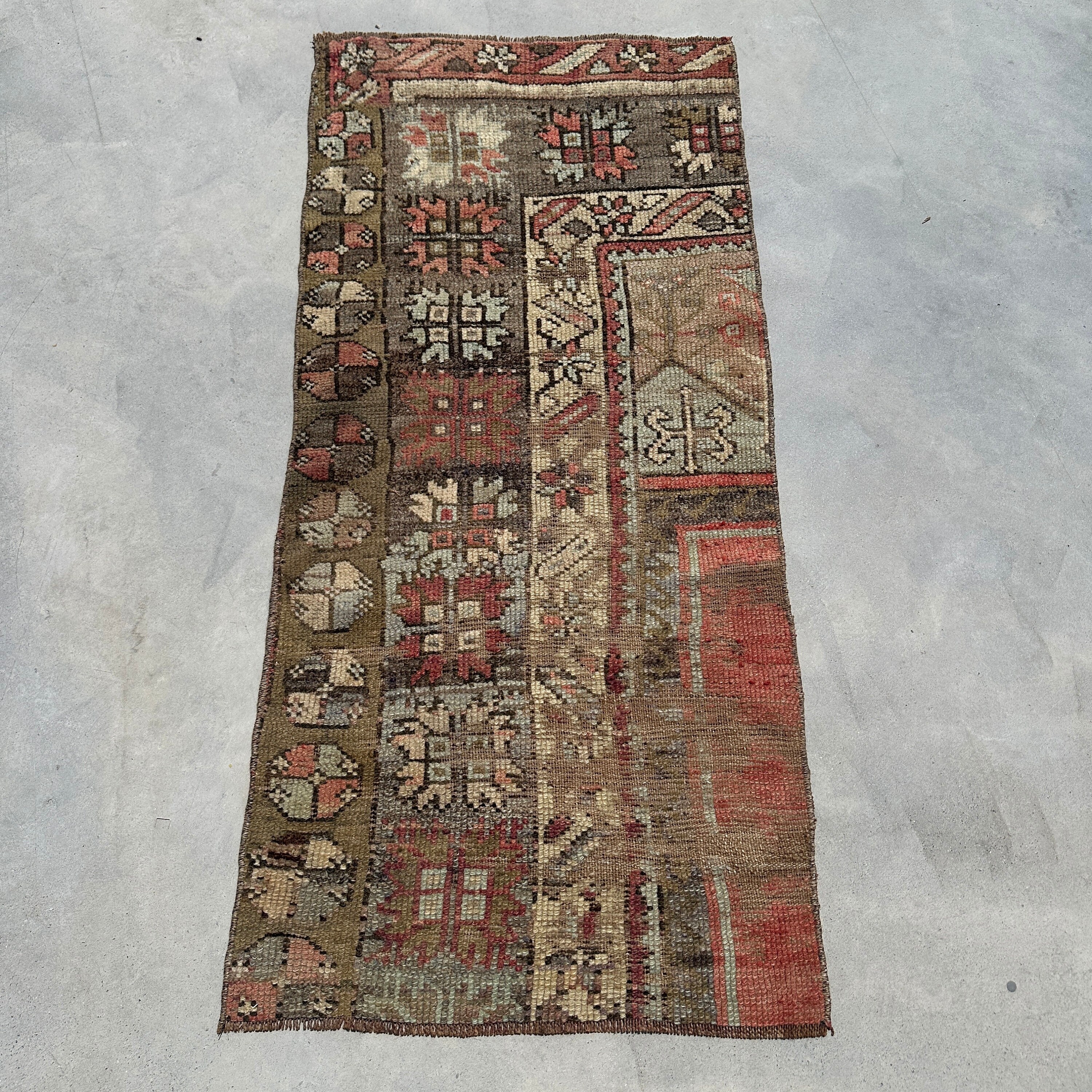116×212\" Feel nature”ViNTAGE TURKiSH RUG 116×212
