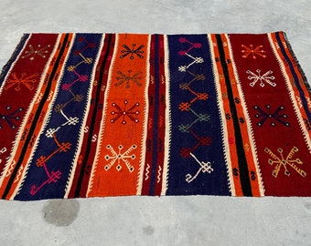 トルコキリム、アクセントキリム、ヴィンテージキリム、模様のある