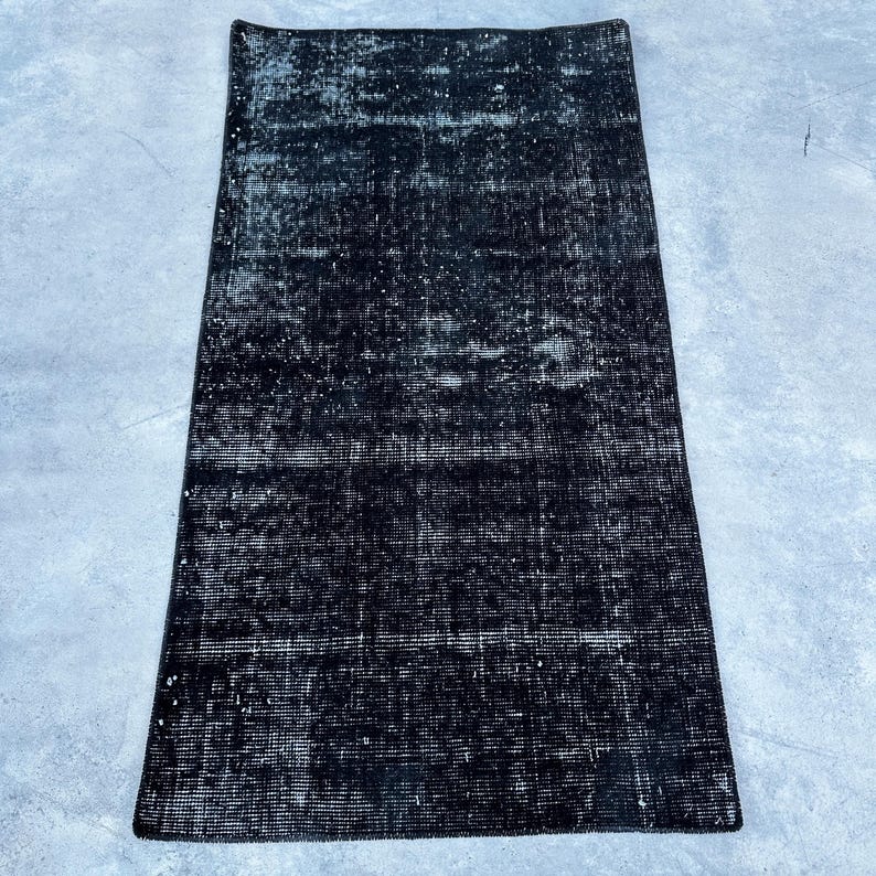 Turkish Rug, Vintage Rug, 2x4 Small Rug, Anatolian Rug, Rugs for Entry