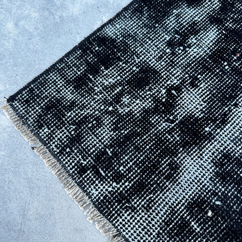 3x4 Small Rugs, Vintage Rug, Turkish Rug, Overdyed Oushak Rug, Rugs for