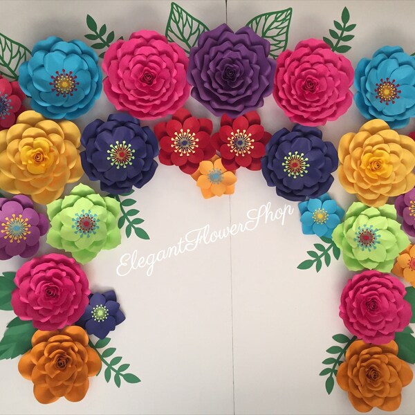 Mexican Paper Flowers Etsy