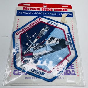 NASA Space Shuttle CHALLENGER Mission STS-6 Astronaut Patch 50S9