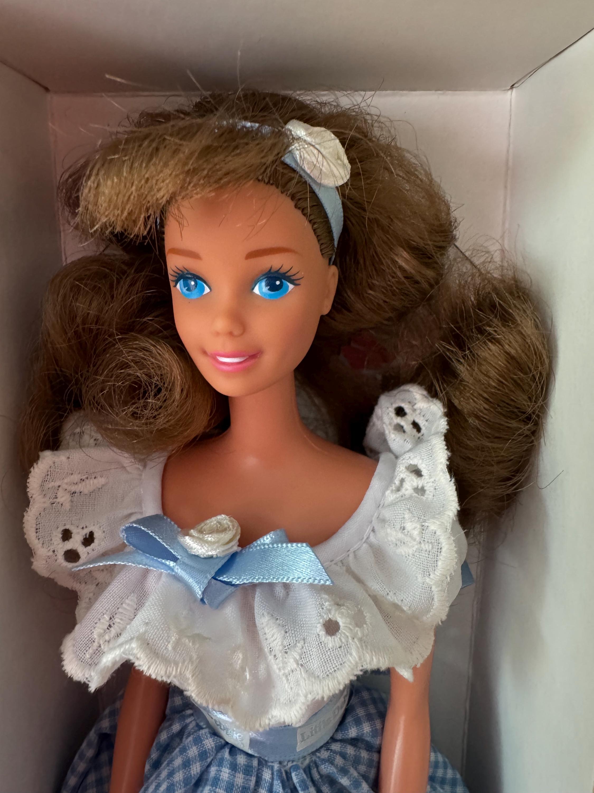 barbie blue gingham dress Doll gals Madeline At The North Fit:Slim - TALL On her journey
