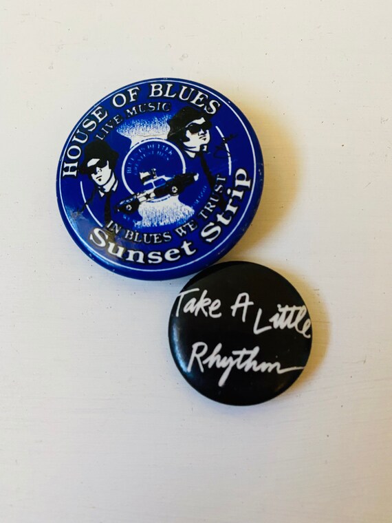 House Of Blues Sunset Strip Collectible Button