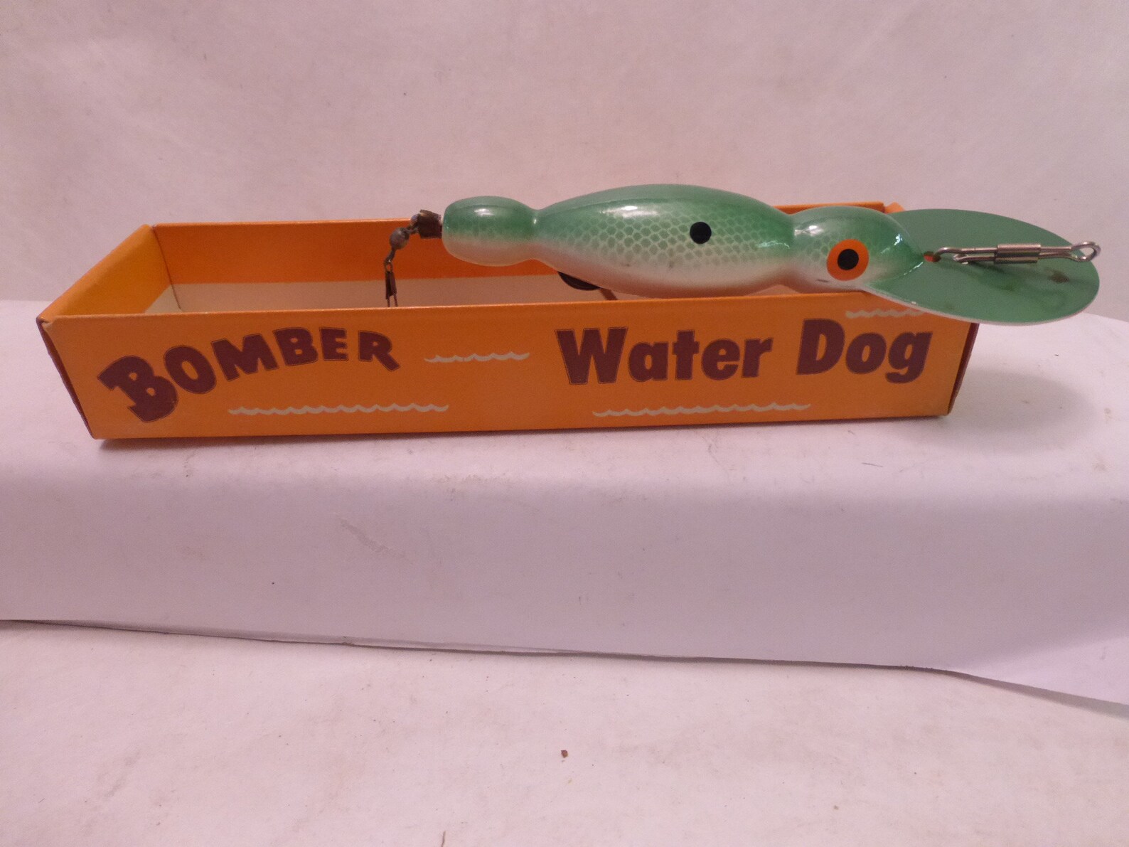 Bomber Bait Co. Water Dog Vintage Fishing Lure Made In USA Etsy