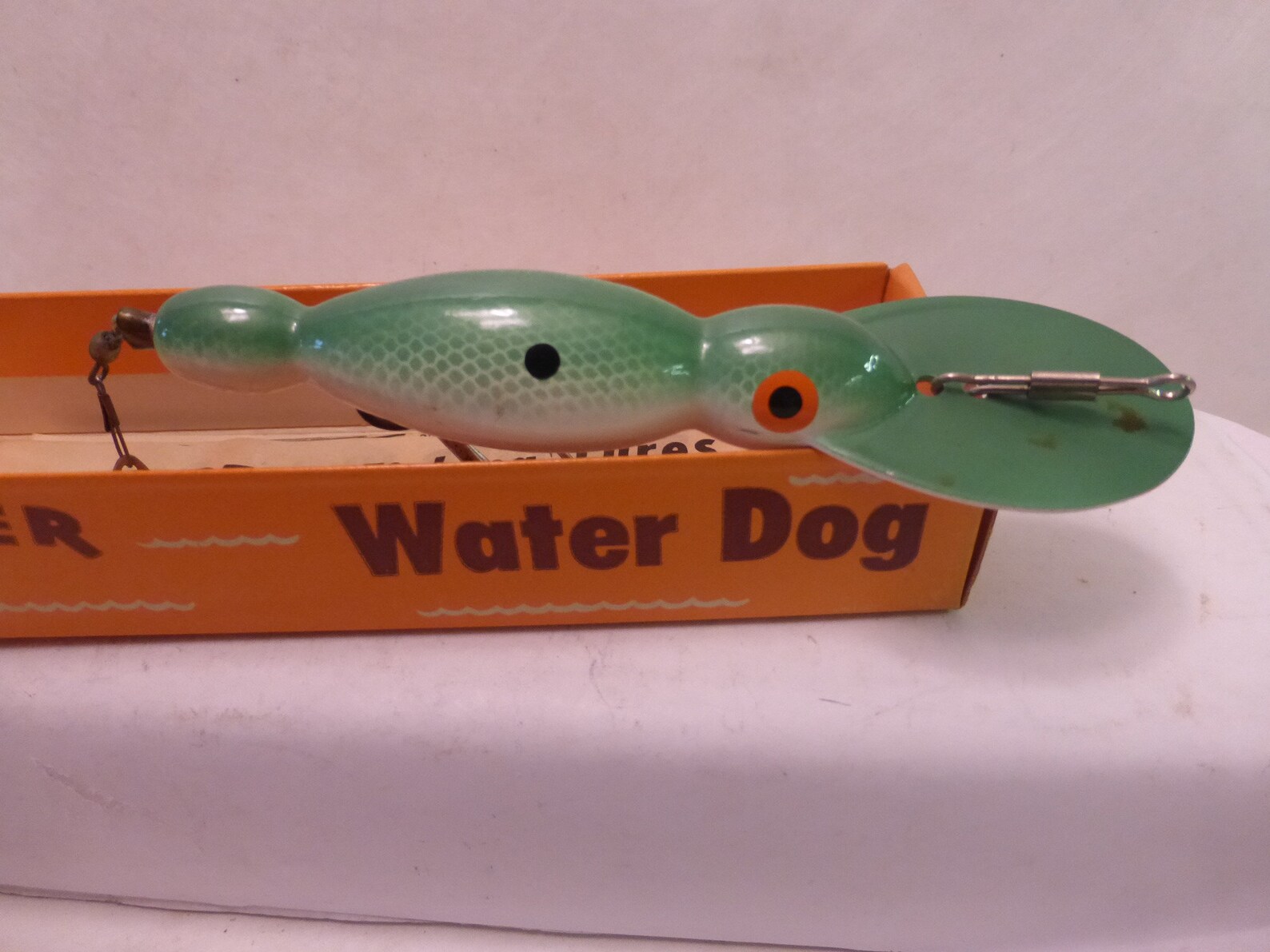 Bomber Bait Co. Water Dog Vintage Fishing Lure Made In USA Etsy