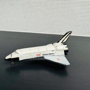 Vintage Diecast Space Shuttle A148 1982 Zee Toys Dyna-Flights United States Space Shuttle Space Exploration