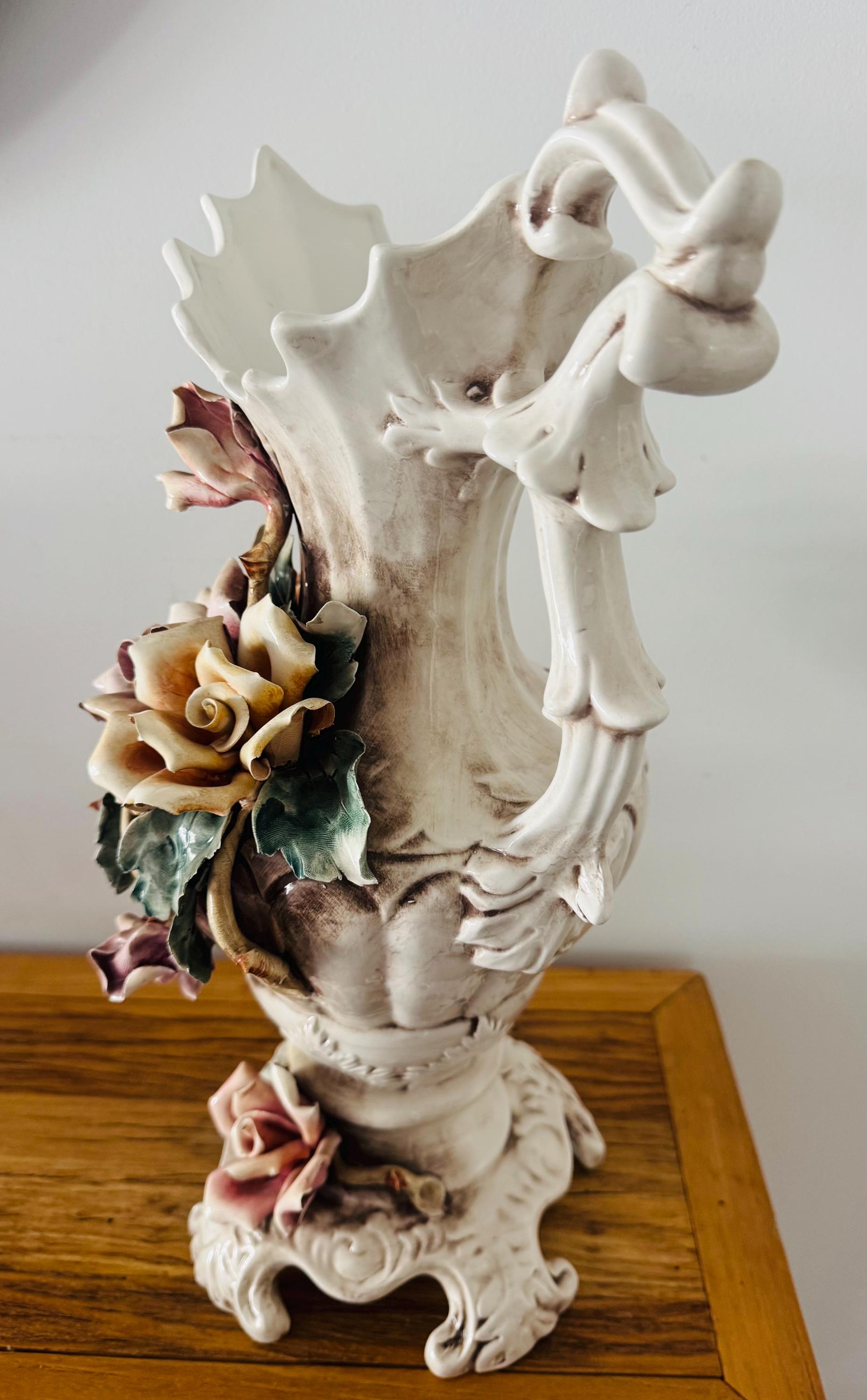 Capodimonte Vases - Etsy