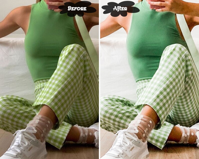 4 Mobile Lightroom Preset Airy Preset Dng Iphone Android Etsy