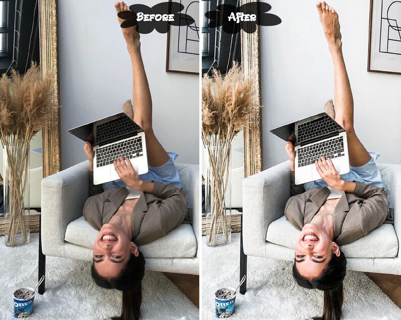 4 Mobile Lightroom Preset Airy Preset Dng Iphone Android Etsy