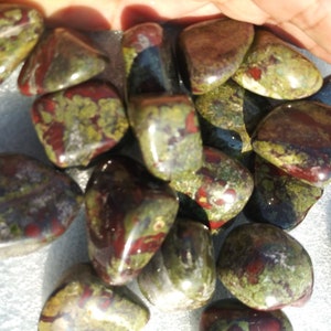 Dragon bloodstone tumbles