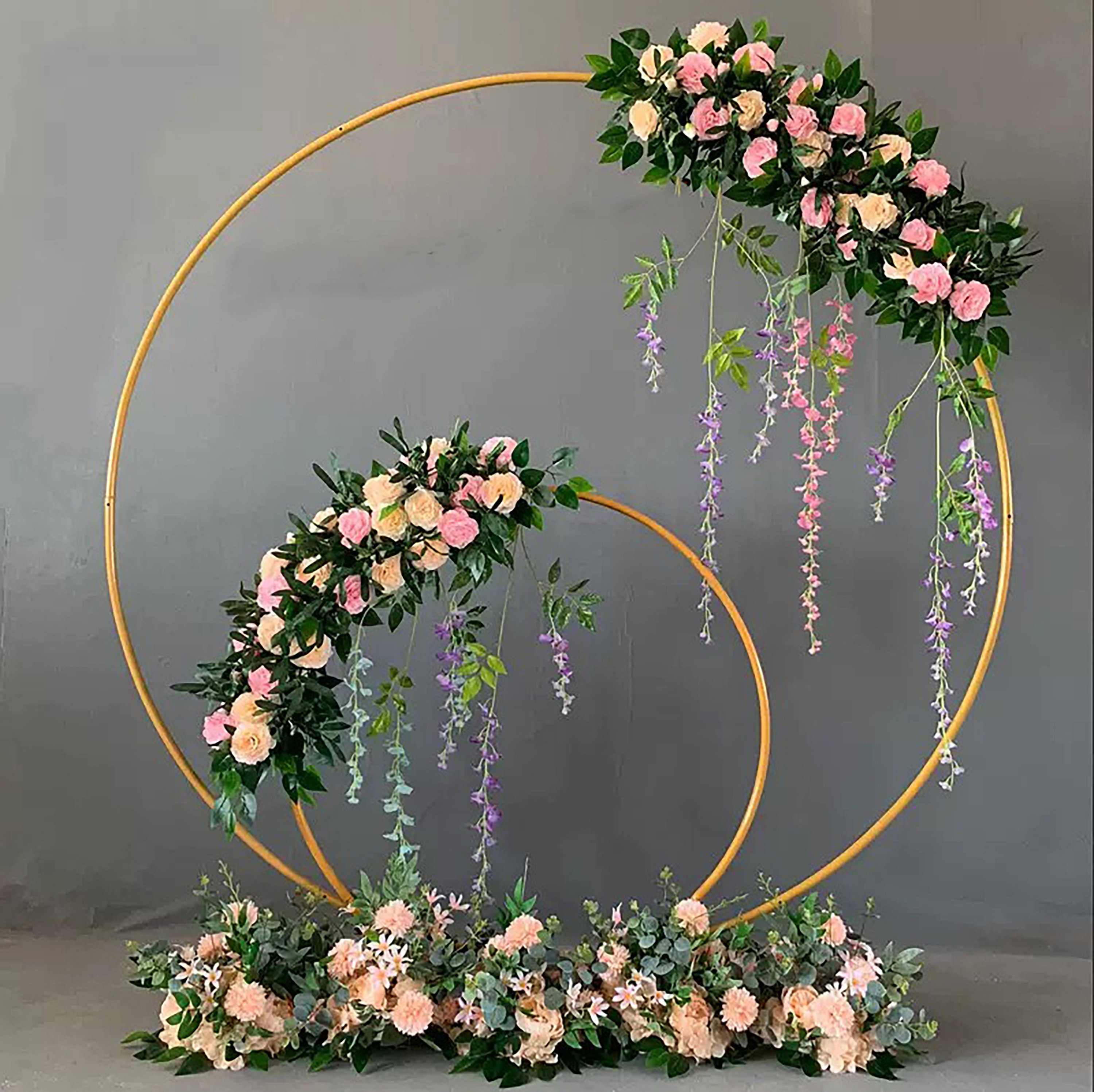 Circle Arch Stand Wedding Background Decoration Metal Round - Etsy