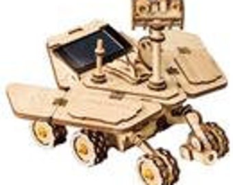 DIY Wooden 3D Mechanical Model Kit (Vagabond Rover Space Hunting)