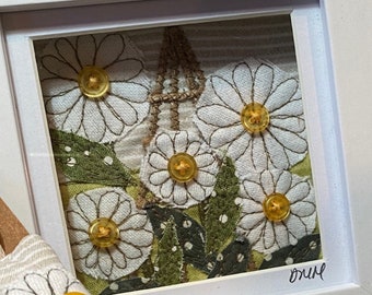 Little Oxeye Daisies Framed Picture