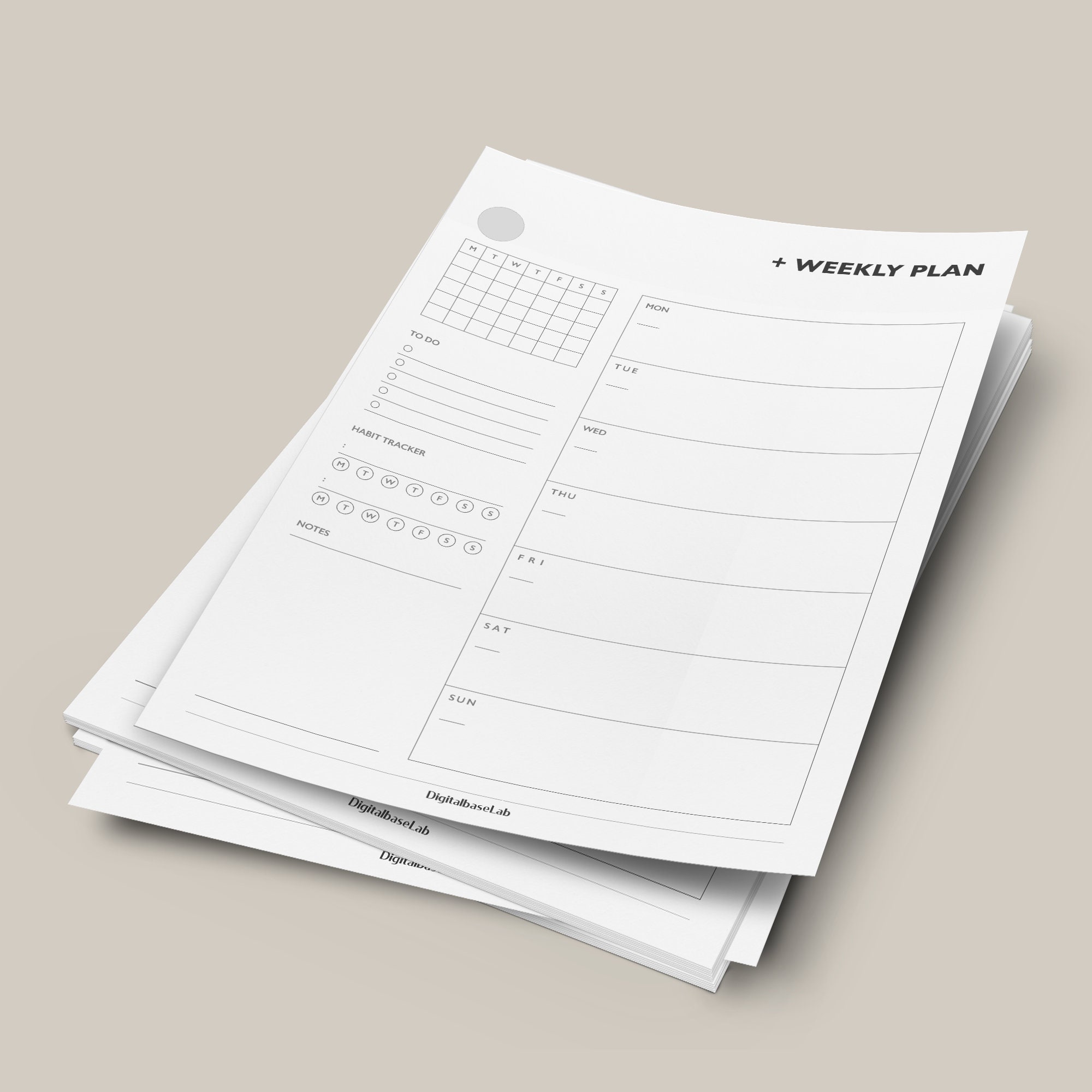 Weekly Planner Printable/ Planner Inserts/ Planner Pages/ - Etsy