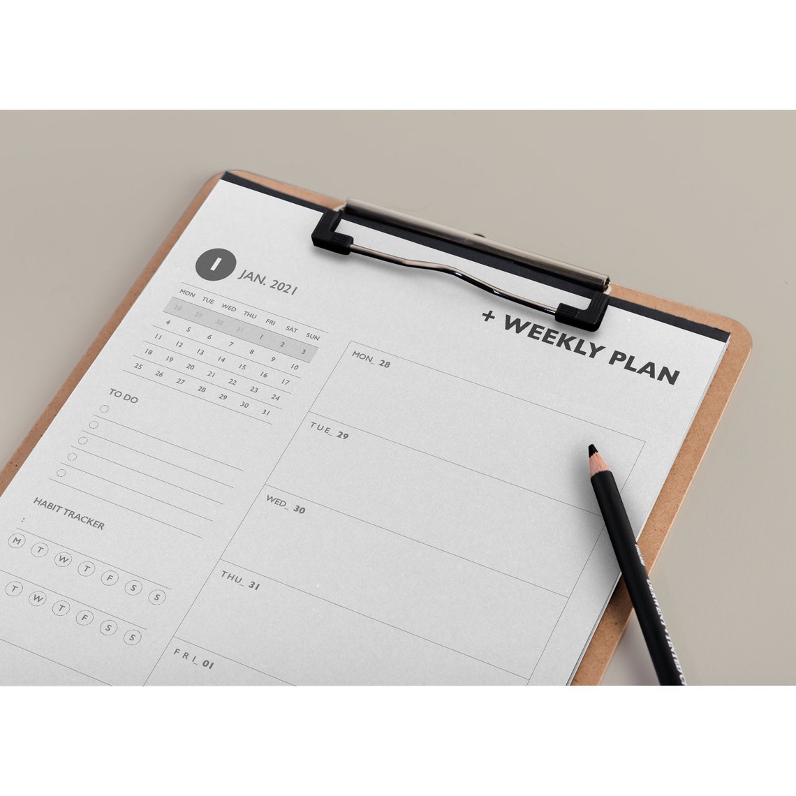 2021 Weekly Planner Printable/ Week Planner Inserts/week Planner Pages/ A4 Size, A5 Size, Letter