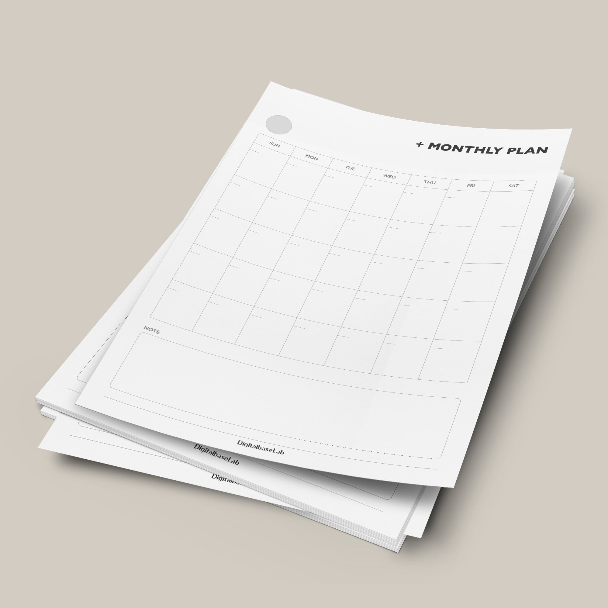 Monthly Planner Printable/ Planner Inserts/ Planner Pages/ - Etsy