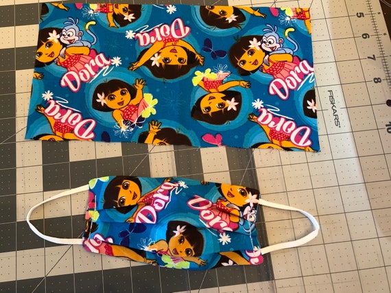 Dora the explorer face mask | Etsy