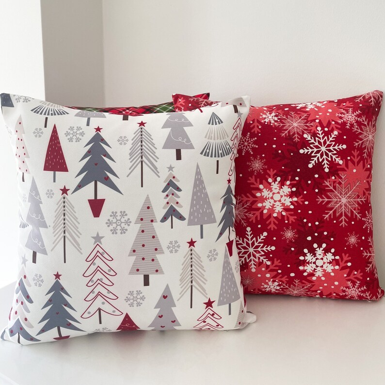 Christmas Pillows, Christmas Decor, Christmas Tree Pillow, Chritmas Decoration, Farmhouse Pillow, Farmhouse Decor, Holiday Pillow image 7