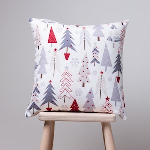 Christmas Pillows, Christmas Decor, Christmas Tree Pillow, Chritmas Decoration, Farmhouse Pillow, Farmhouse Decor, Holiday Pillow image 1