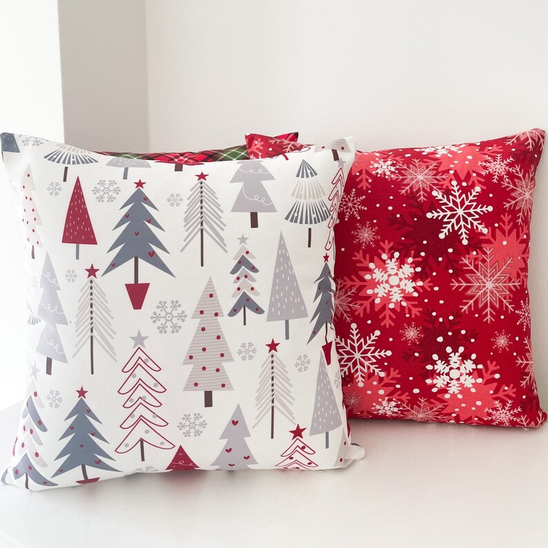 Christmas Pillows, Christmas Decor, Christmas Tree Pillow, Chritmas Decoration, Farmhouse Pillow, Farmhouse Decor, Holiday Pillow image 10