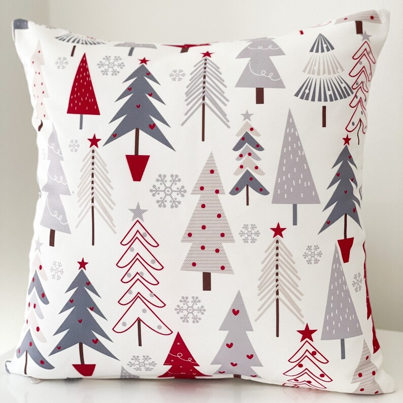 Christmas Pillows, Christmas Decor, Christmas Tree Pillow, Chritmas Decoration, Farmhouse Pillow, Farmhouse Decor, Holiday Pillow image 9