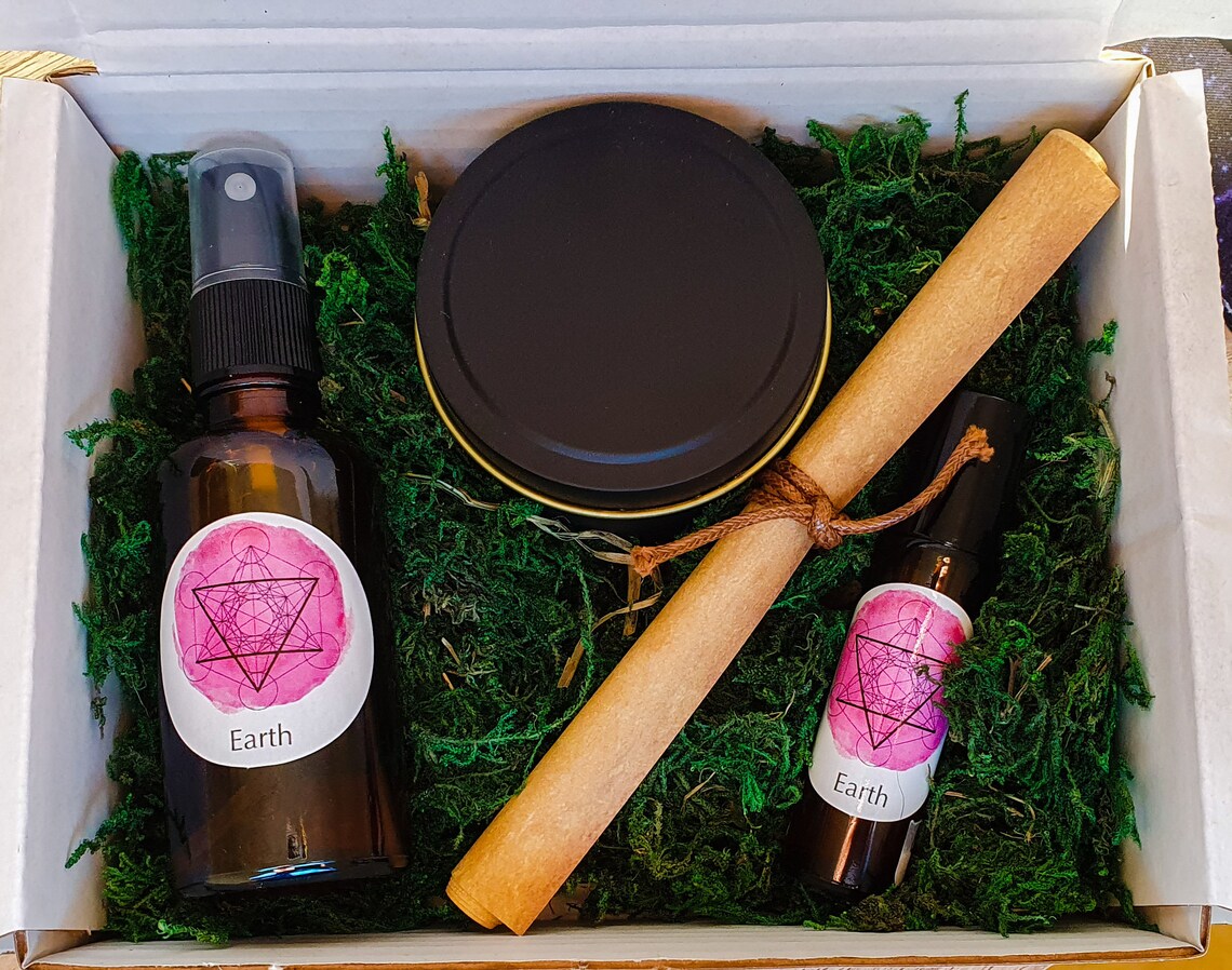 The Elemental Collection Aromatherapy Set Etsy