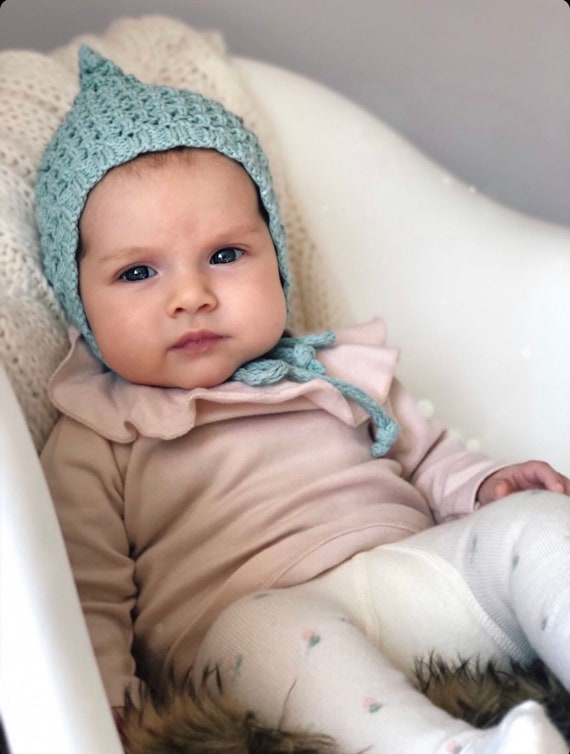 cotton baby bonnet